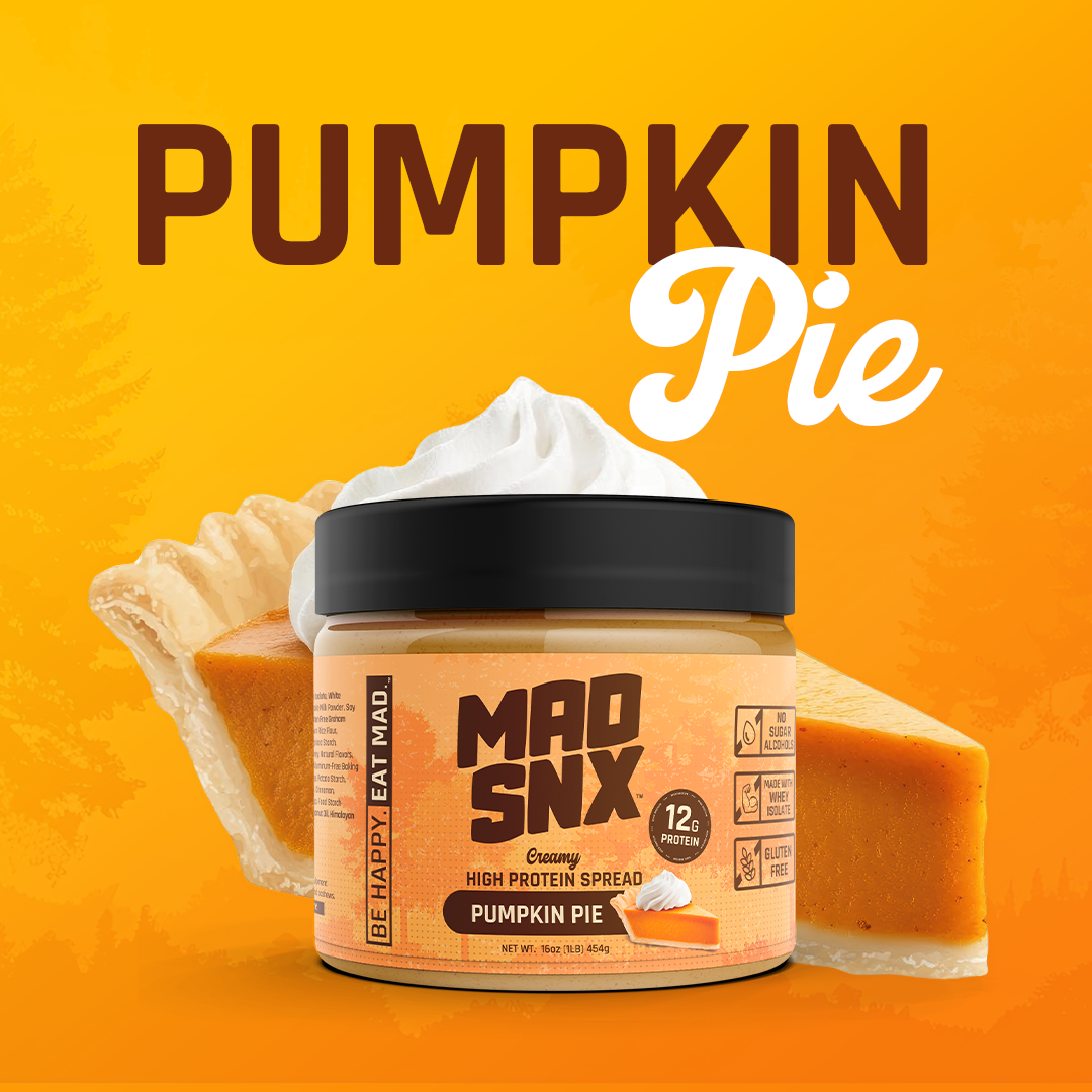 MAD SNX Launches Limited-Edition “Pumpkin Pie” High-Protein Spread for Fall